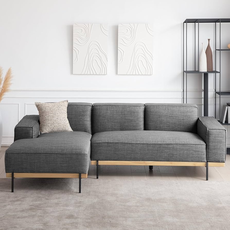 ☆アルモニア SALNO 右カウチローソファー 三人掛け L字☆ Armonia